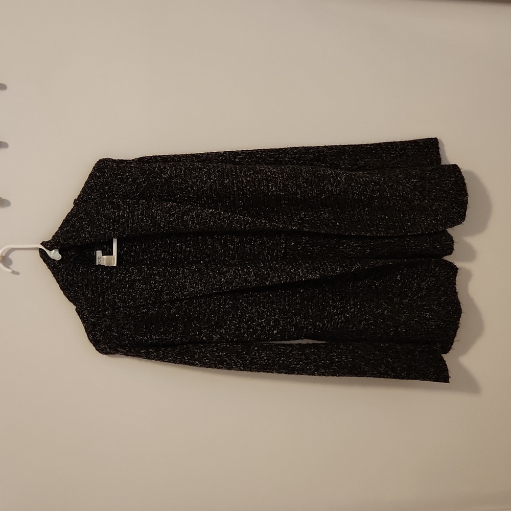 Open Cardigan Style Long Sweater